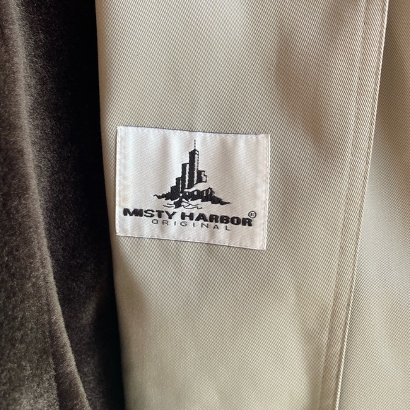 Men’s Coat Vintage Misty Harbor Trench 46 - Picture 7 of 16
